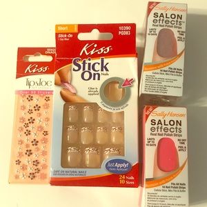 Kiss and sally Hansen nail lot
